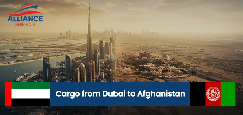 cargo from dubai to afghanistan