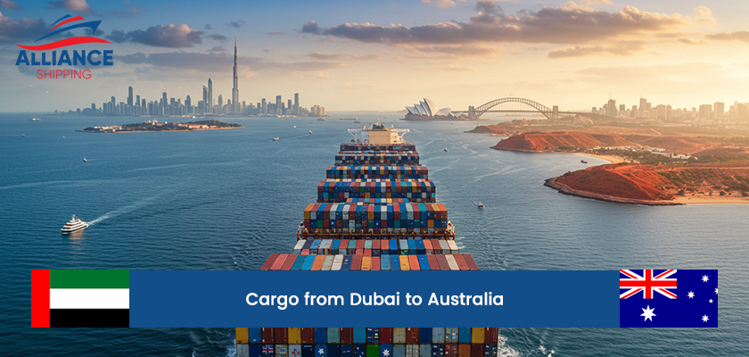 Cargo from Dubai to Australia