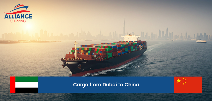 Cargo from Dubai to China