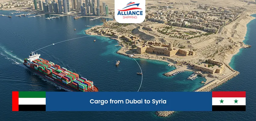 cargo from Dubai to Syria