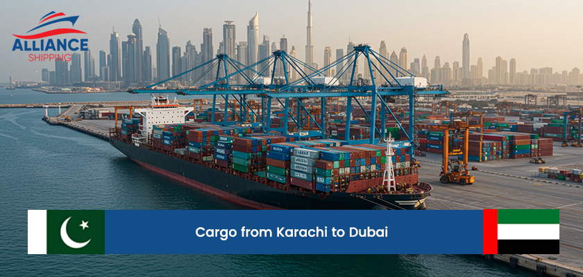 cargo from karachi to dubai