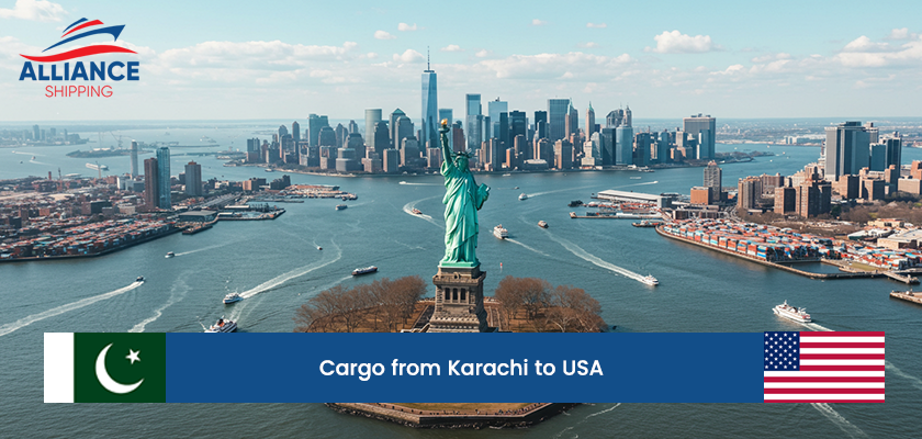 Cargo from Karachi to USA