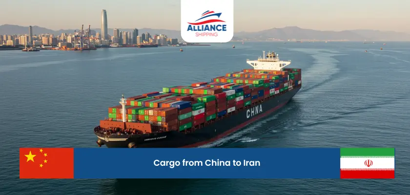 Cargo from China to Iran