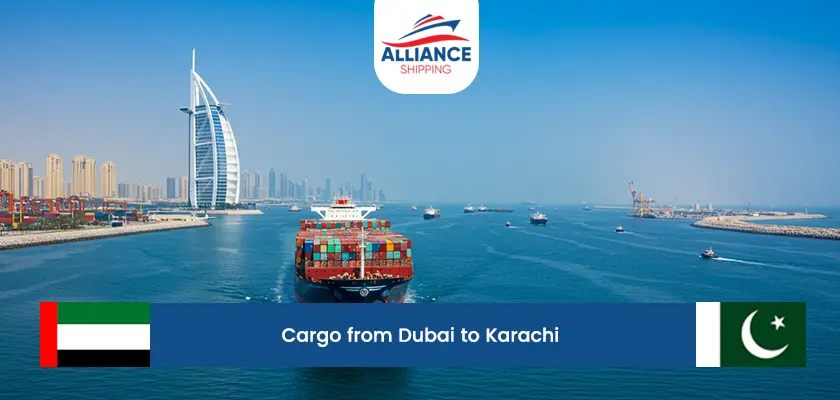 Cargo from Dubai to Karachi