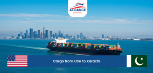 cargo from USA to Karachi