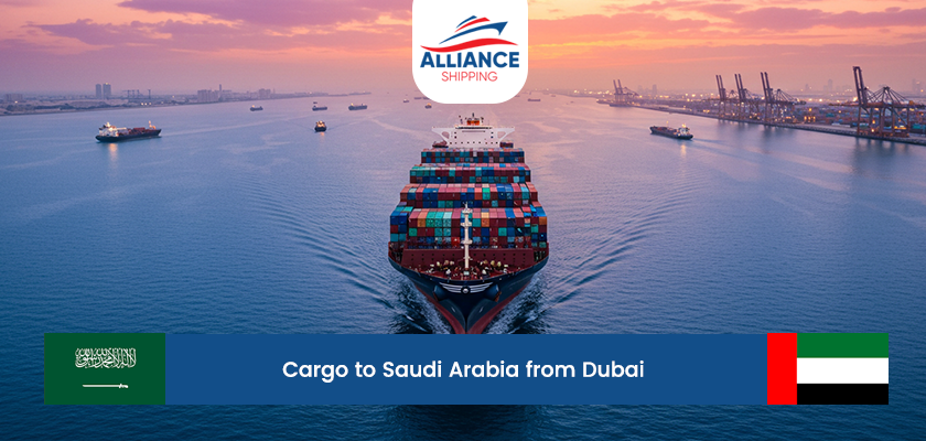 cargo to saudi arabia from dubai