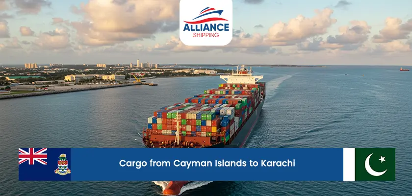 Cargo from Cayman Islands to Karachi