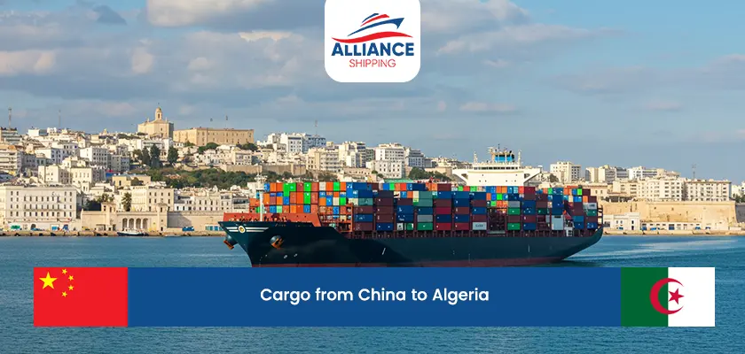 cargo from china to algeria