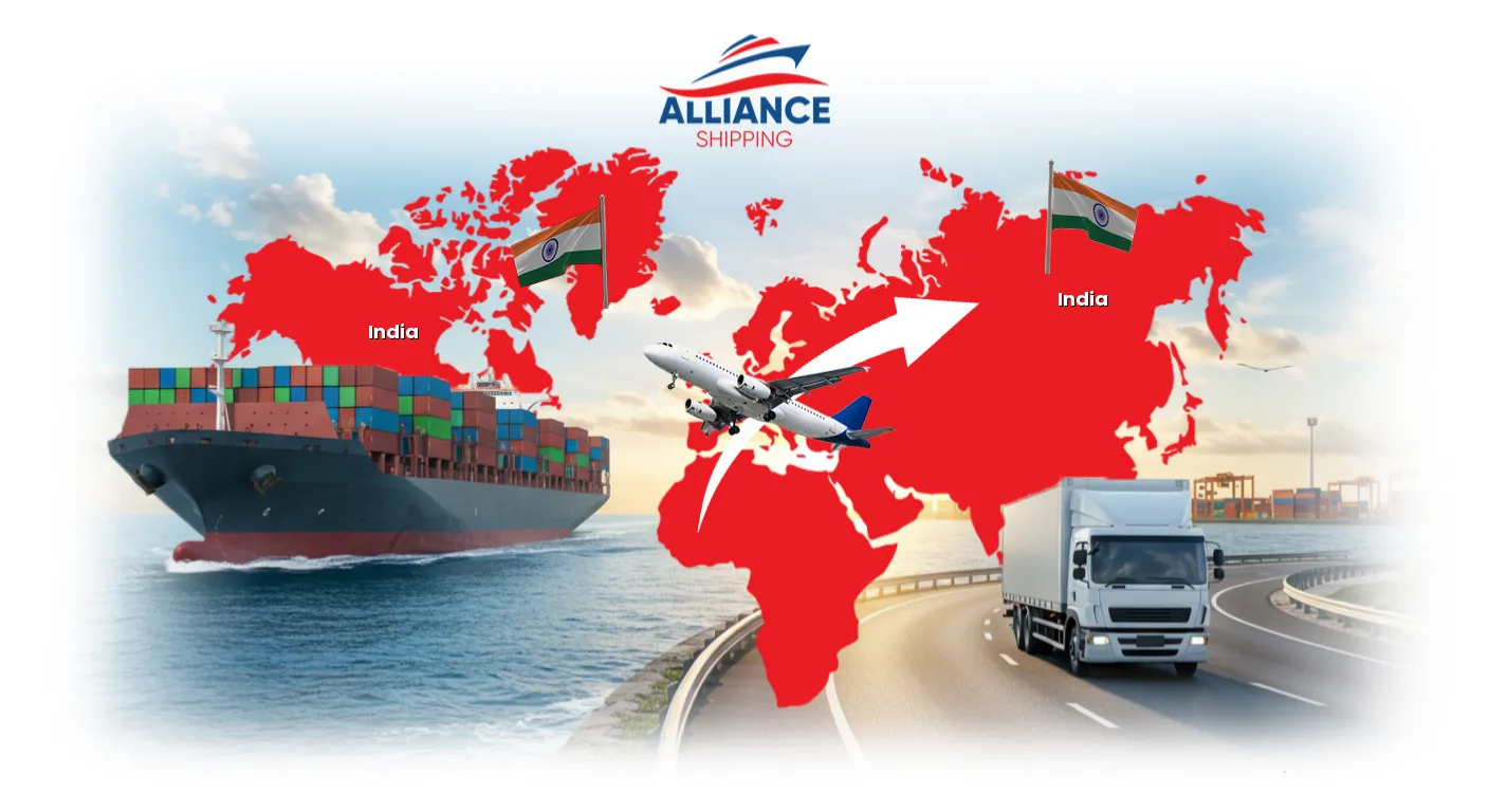 Shipping Cargo from India India