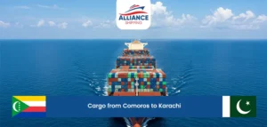 Cargo from Comoros to Karachi