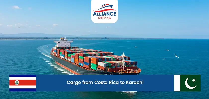 Cargo from Costa Rica to Karachi