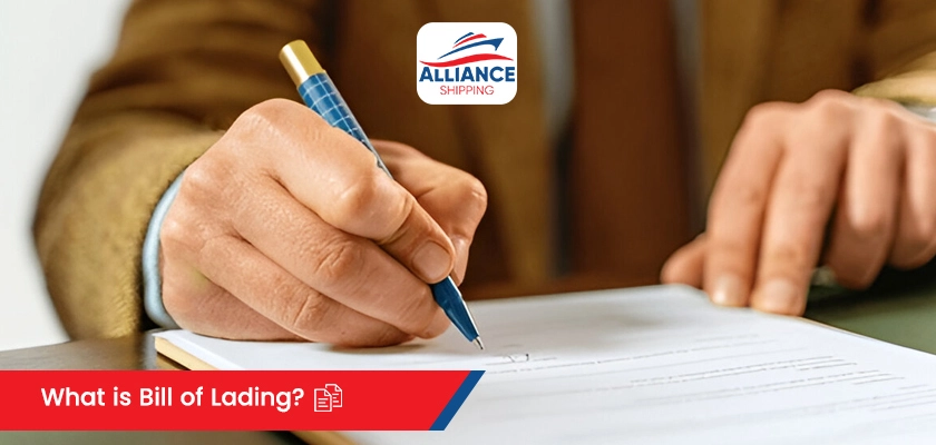 what is bill of lading