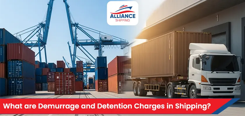what are demurrage and detention charges in shipping