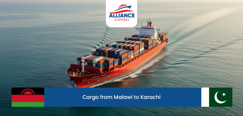 Cargo from Malawi to karachi