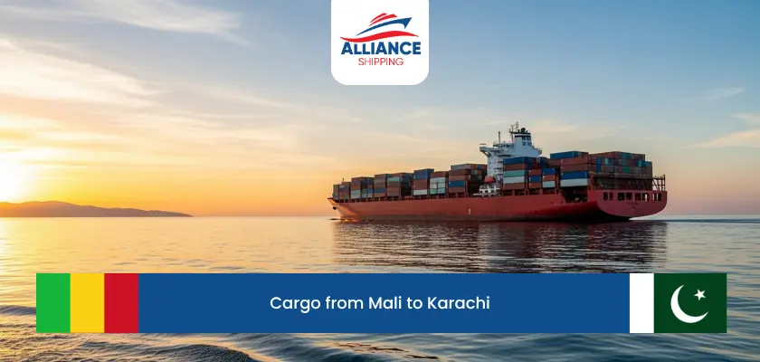Cargo from Mali to karachi