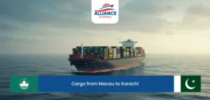 cargo from macau to karachi