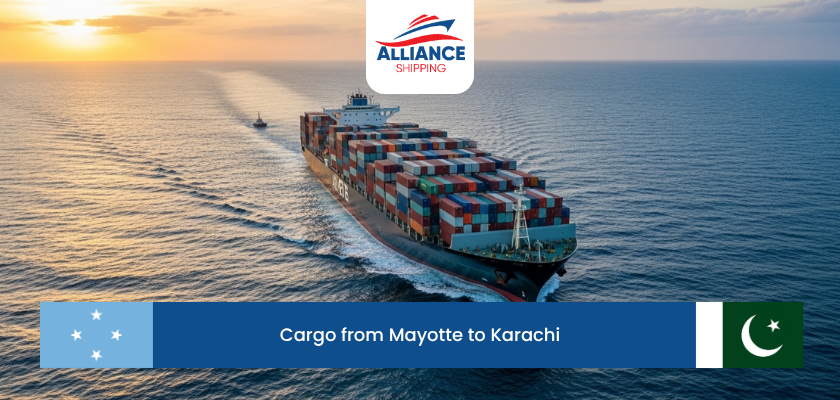 Cargo from Micronesia to karachi