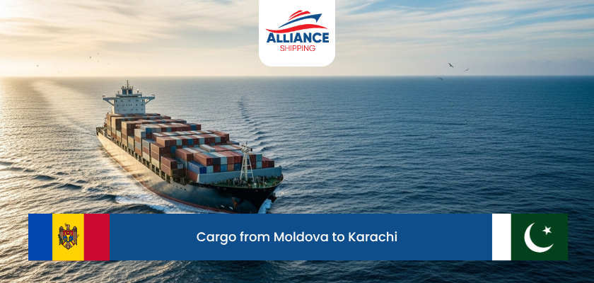 Cargo from Moldova to karachi