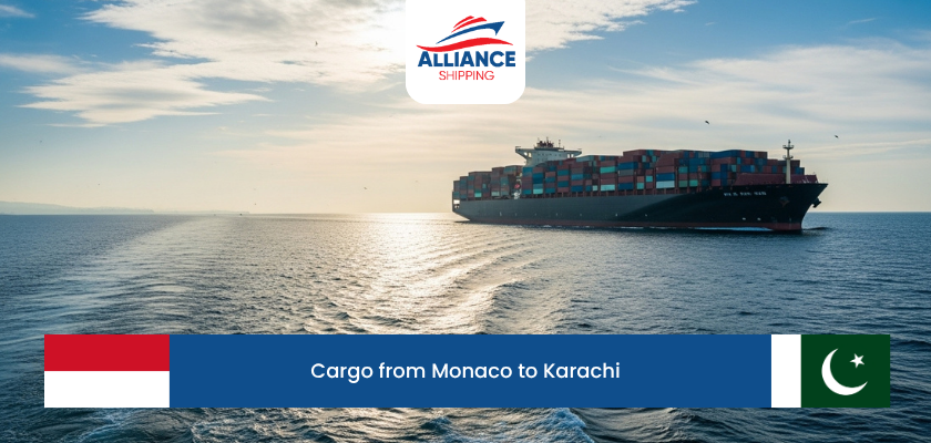Cargo from Monaco to karachi
