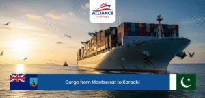 Cargo from Montserrat to karachi